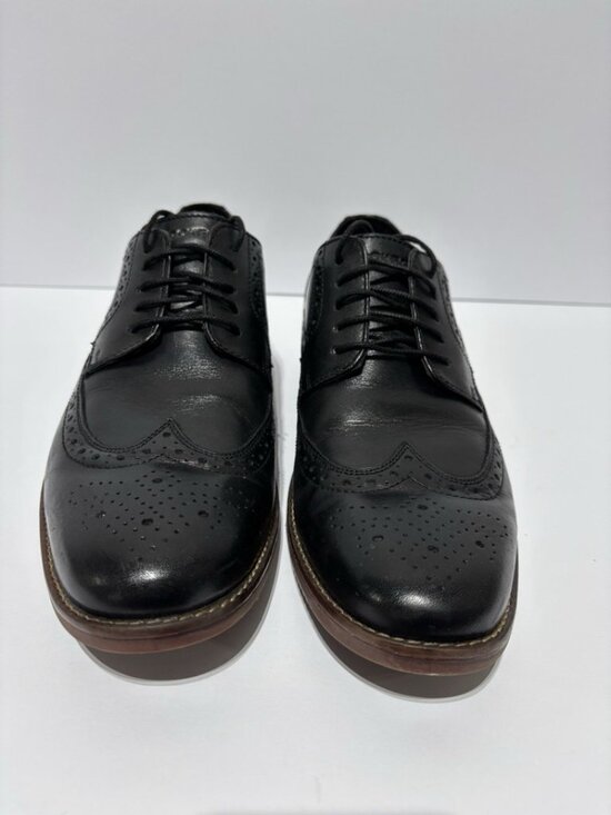 Rockport Men’s SP Wing Tip Oxford Black Leather, Size 10 M main image 4